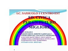 Educazione Civica: PER UN FUTURO MIGLIORE -Scuole Primarie Pascoli e S. Agostino I.C.1 -